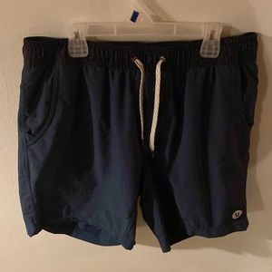Mens Vuori Kore Short. Blue. Size Medium.